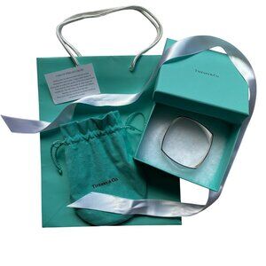 Tiffany & Co Sterling Silver Frank Gehry Torque Bangle RETIRED